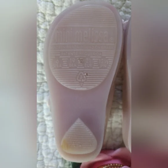 Mini Melissa Pink Kids Shoes - Picture 8 of 14